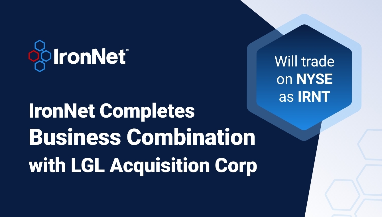 IronNet Completes Business Combination with LGL Systems Acquisition Corp.