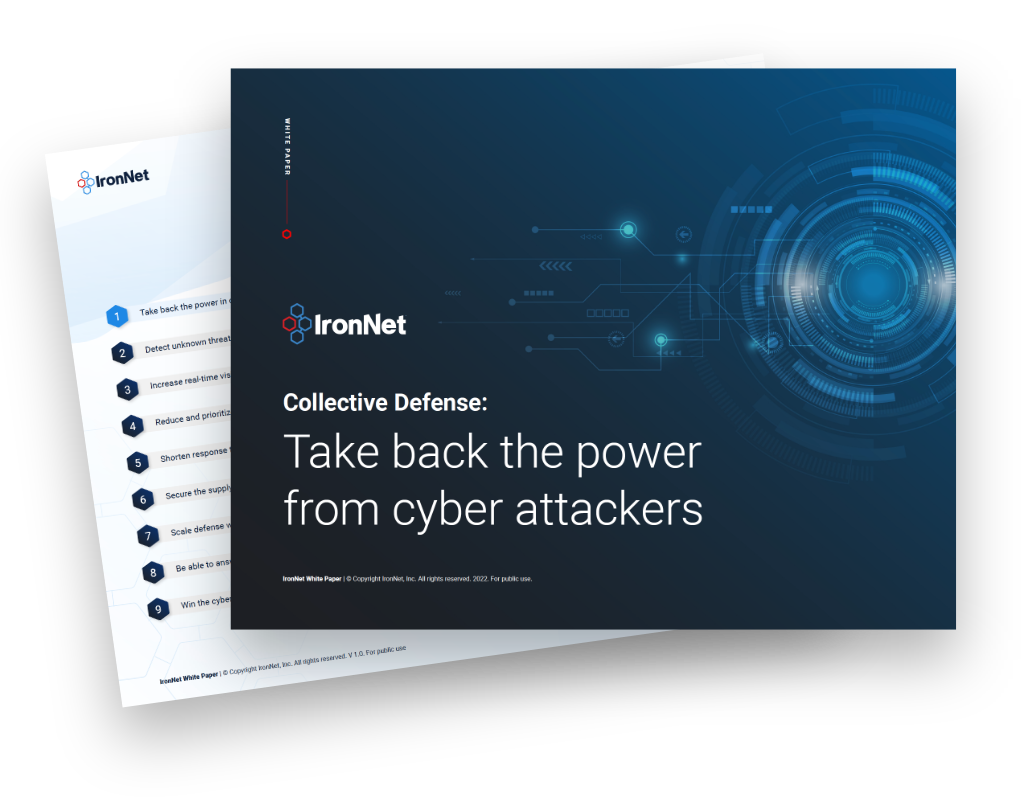 Collective Defense: Take back the power from cyber attackers
