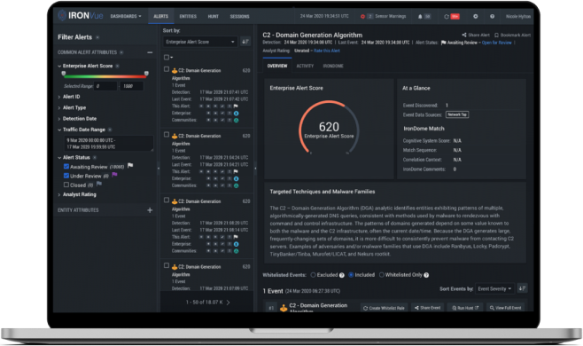 IronNet-Platform-Dashboard