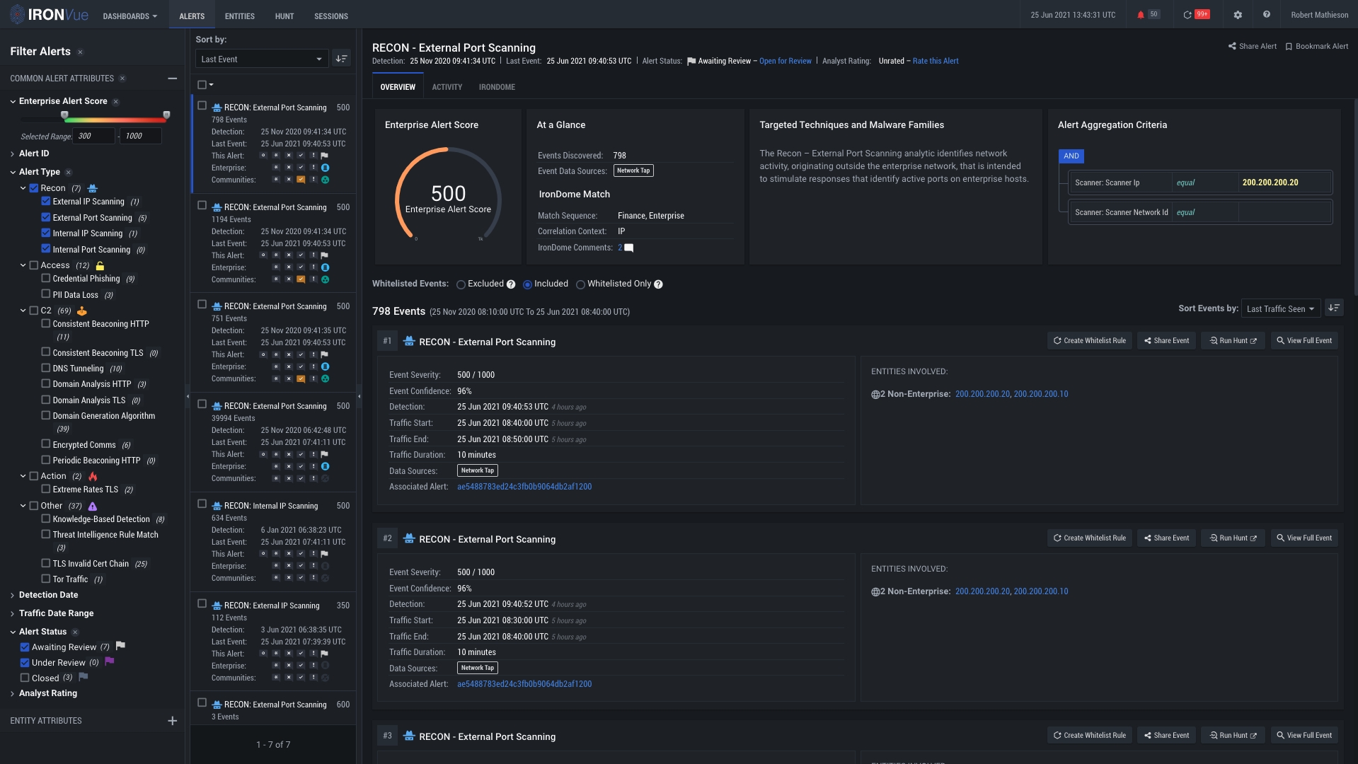 Ransomware-ReconAlerts